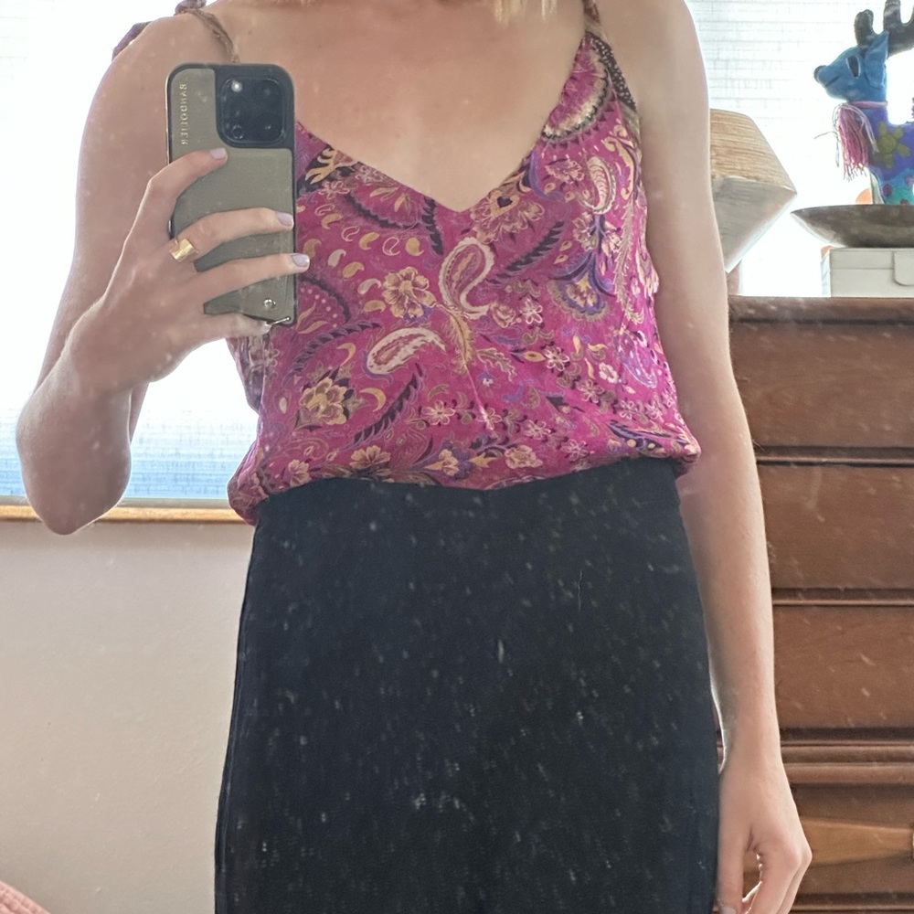 Vintage Paisley Two Sided Colorful Tank Top